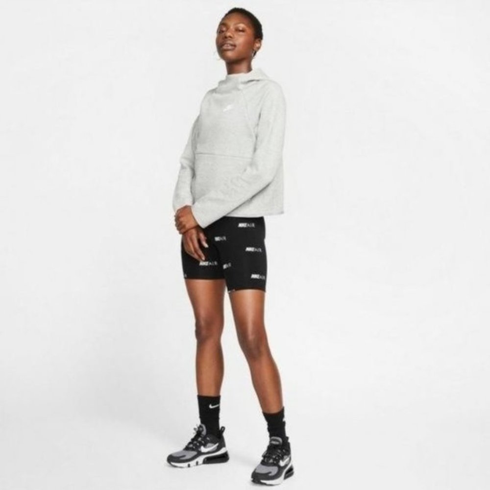 Nike Women Tech Fleece Hoodie Grey